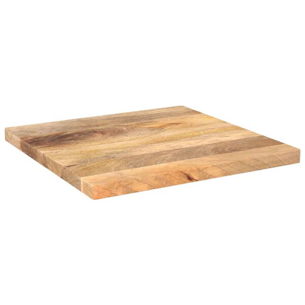 vidaXL Dessus de table 60x60x3,8 cm carr&eacute; bois massif manguier