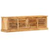 vidaXL Banc de rangement 128 cm Bois de manguier massif