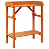 vidaXL Table de rempotage Marron 75 x 40 x 90 cm Bois de pin massif