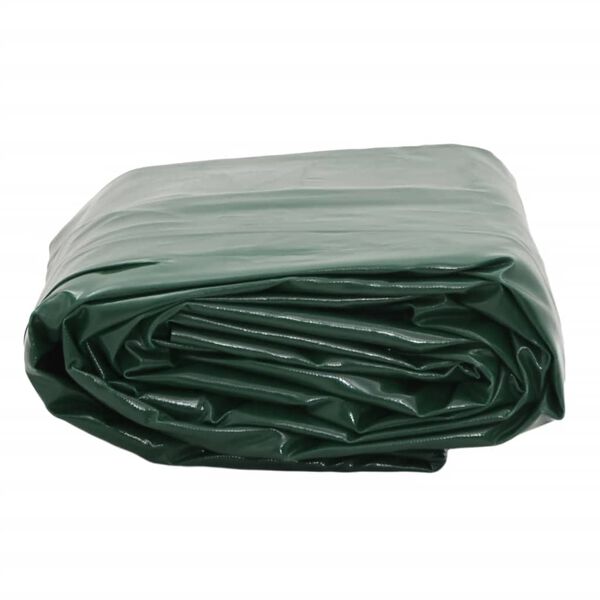 vidaXL B&acirc;che vert 2,5x3,5 m 650 g/m&sup2;