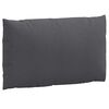 vidaXL Coussins de palette lot de 3 anthracite mélangé tissu