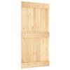vidaXL Porte NARVIK 100 x 210 cm Bois de pin massif (non trait&eacute;)