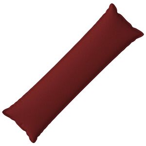 vidaXL Housse de coussin HOUTEN Bordeaux 40 x 145 cm Lin synth&eacute;tique