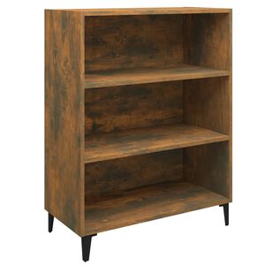 vidaXL Buffet Ch&ecirc;ne fum&eacute; 69,5x32,5x90 cm Bois d'ing&eacute;nierie