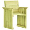 vidaXL Chaise de jardin Bois de pin impr&eacute;gn&eacute;