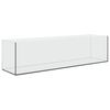 vidaXL Aquarium avec stockage Transparent 80 x 20 x 20 cm Verre