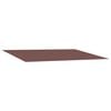vidaXL Toile de rechange pour auvent Marron 300 x 250 cm Polyester