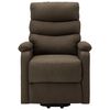 vidaXL Fauteuil Marron Tissu