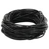 vidaXL Corde en Cuir 1 Noir &Oslash;1,5 mm x 5 m Cuir