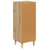 vidaXL Buffet Ch&ecirc;ne artisanal 34,5 x 34 x 90 cm Bois d'ing&eacute;nierie