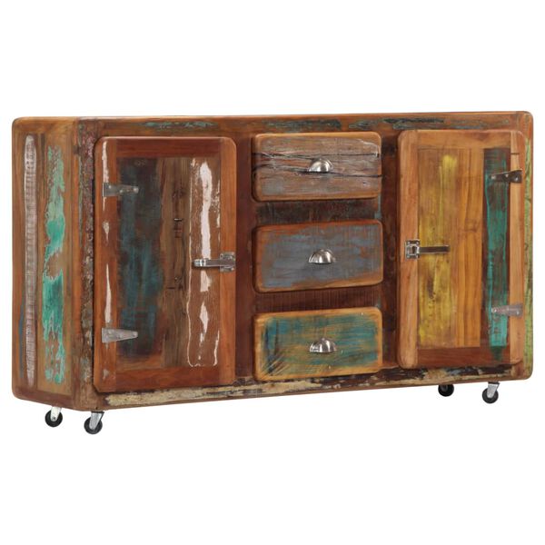 vidaXL Buffet 150x43x86 cm Bois de r&eacute;cup&eacute;ration massif