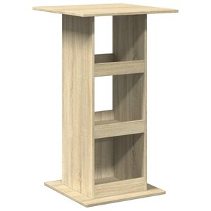 vidaXL Table de bar avec rangement ch&ecirc;ne sonoma bois d'ing&eacute;nierie