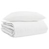vidaXL Duvet d'hiver avec oreiller 2 pcs Blanc Plume de canard