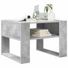 vidaXL Table basse Gris b&eacute;ton 66 x 53 x 45 cm Bois d'ing&eacute;nierie