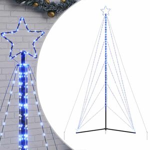 vidaXL Sapin de No&euml;l &agrave; LED 615 LED bleu 404,5 cm