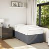 vidaXL Cadre de lit sans matelas gris foncé 90x190 cm velours