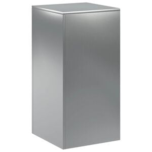 vidaXL Support de Plante Argent&eacute; 40 x 40 x 80 cm Acier