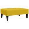 vidaXL Ensemble de canapés 2 pcs jaune velours