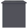 vidaXL Boîte de Rangement Extérieure Anthracite 55 x 50,5 x 50 cm