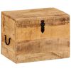 vidaXL Boîte de rangement 39x28x31 cm Bois massif d'acacia