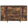 vidaXL Buffet Ch&ecirc;ne fum&eacute; 120 x 41 x 75 cm Bois d'ing&eacute;nierie