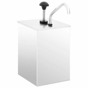vidaXL Distributeur de sauces Acier inoxydable 3,5 L