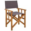 vidaXL Chaises de metteur en sc&egrave;ne lot de 2 Bois massif d'acacia