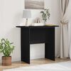 vidaXL Table console Noir 93 x 40 x 75 cm Bois d'ing&eacute;nierie