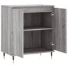 vidaXL Buffet Sonoma gris 60x35x70 cm Bois d'ingénierie