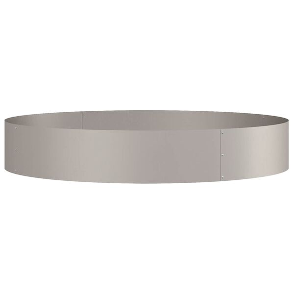 vidaXL Anneau de jardini&egrave;re 5 pcs Marron 120 x 120 x 20 cm