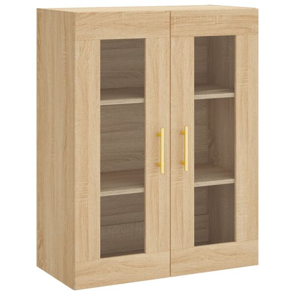 vidaXL Armoire murale ch&ecirc;ne sonoma 69,5x34x90 cm