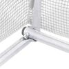 vidaXL Serre avec cadre en acier blanc 120 m&sup2; 20x6x2,85 m