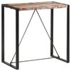 vidaXL Table de bar 110x60x110 cm Bois massif de récupération