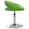 vidaXL Tabouret de bar Vert Similicuir