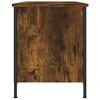 vidaXL Meuble TV Ch&ecirc;ne fum&eacute; 100x40x50 cm Bois d'ing&eacute;nierie