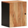 vidaXL Armoire de salle de bain murale 38x33x48cm bois massif d'acacia