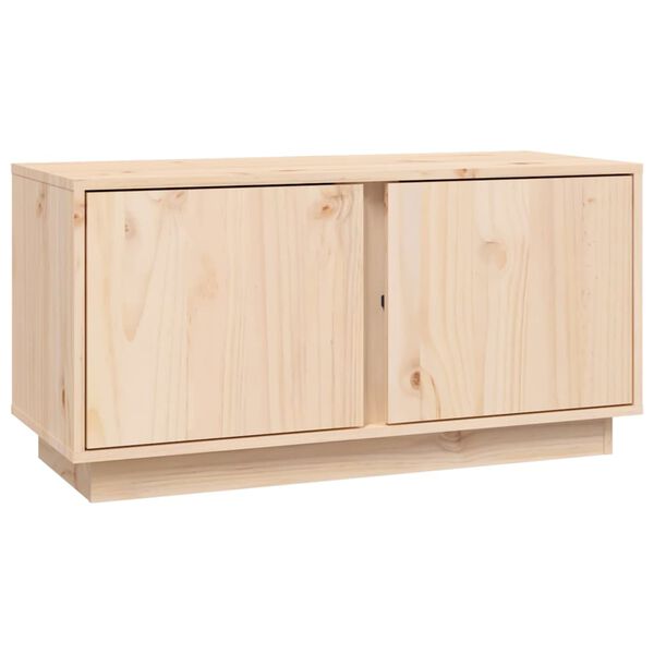 vidaXL Meuble TV 80x35x40,5 cm Bois de pin massif