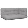 vidaXL Coussins de palette lot de 7 gris tissu
