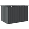 vidaXL Bo&icirc;te de Rangement de Jardin Noir 151,5 x 107 x 100 cm Acier