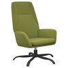 vidaXL Chaise de relaxation Vert clair Velours