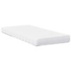 vidaXL Lit de jour avec matelas 100x200 cm bois de pin massif