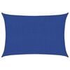 vidaXL Voile d'ombrage 160 g/m&sup2; Bleu 2x2,5 m PEHD