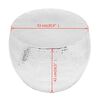 vidaXL Table basse ronde Aluminium Argent&eacute;