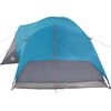 vidaXL Tente familiale Crossvent 8 personnes bleu imperm&eacute;able