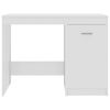 vidaXL Bureau Blanc brillant 100x50x76 cm Bois d&rsquo;ing&eacute;nierie