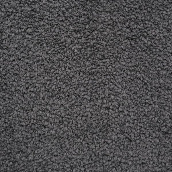 vidaXL Tapis peluche Anthracite 170x120 cm