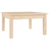 vidaXL Table basse 55x55x30 cm Bois massif de pin