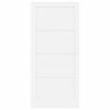 vidaXL Porte int&eacute;rieure ORKDAL Blanc 93 x 202 cm Contreplaqu&eacute;