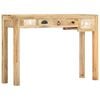 vidaXL Table console 110 x 30 x 75 cm Bois de manguier massif