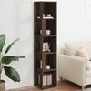 vidaXL Armoire d'angle Ch&ecirc;ne marron 33x33x164,5 cm Bois d'ing&eacute;nierie